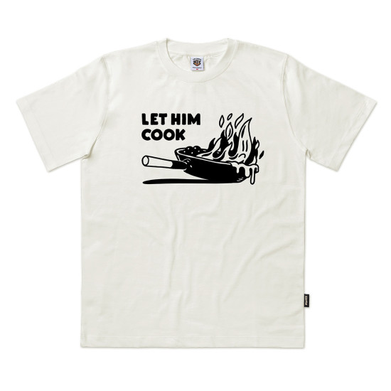 The Dudes Ανδρική κοντομάνικη μπλούζα Let Him Cook T-Shirt